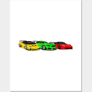 WIDE BODY CARS Posters and Art